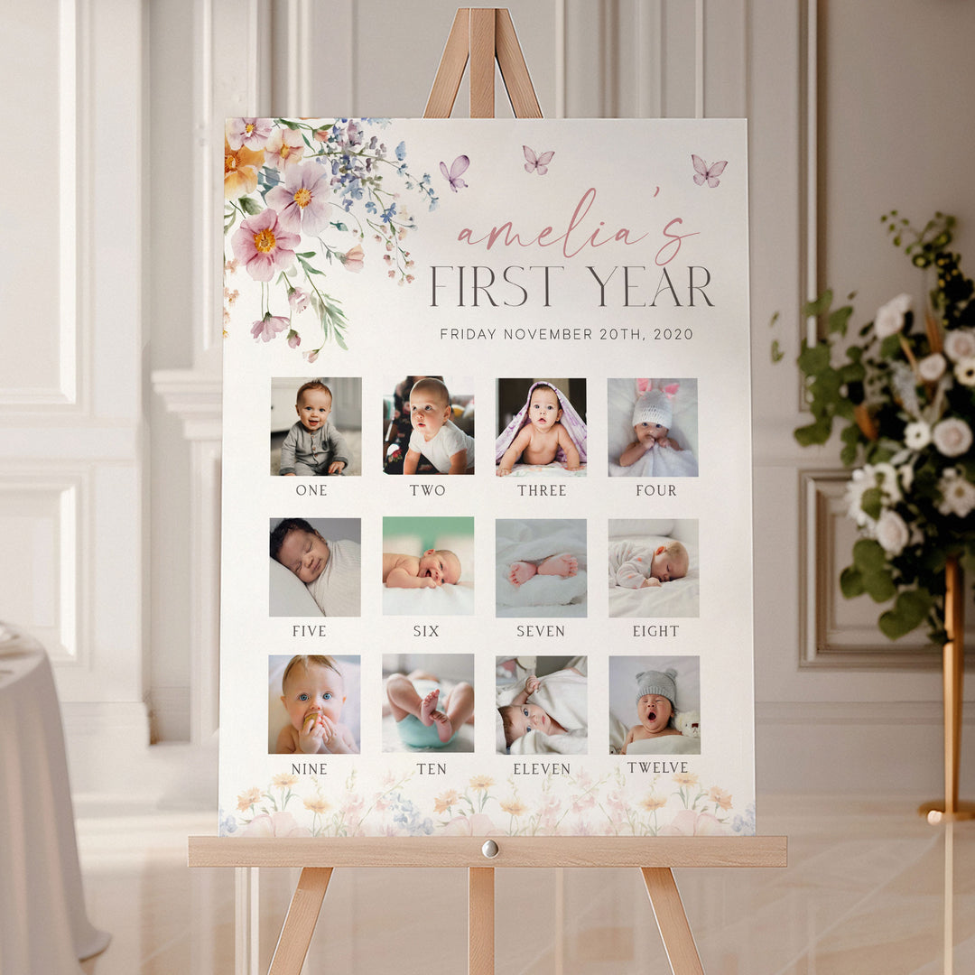 A Little Wildflower First Year In Photos