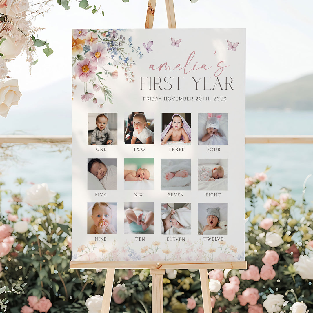 A Little Wildflower First Year In Photos