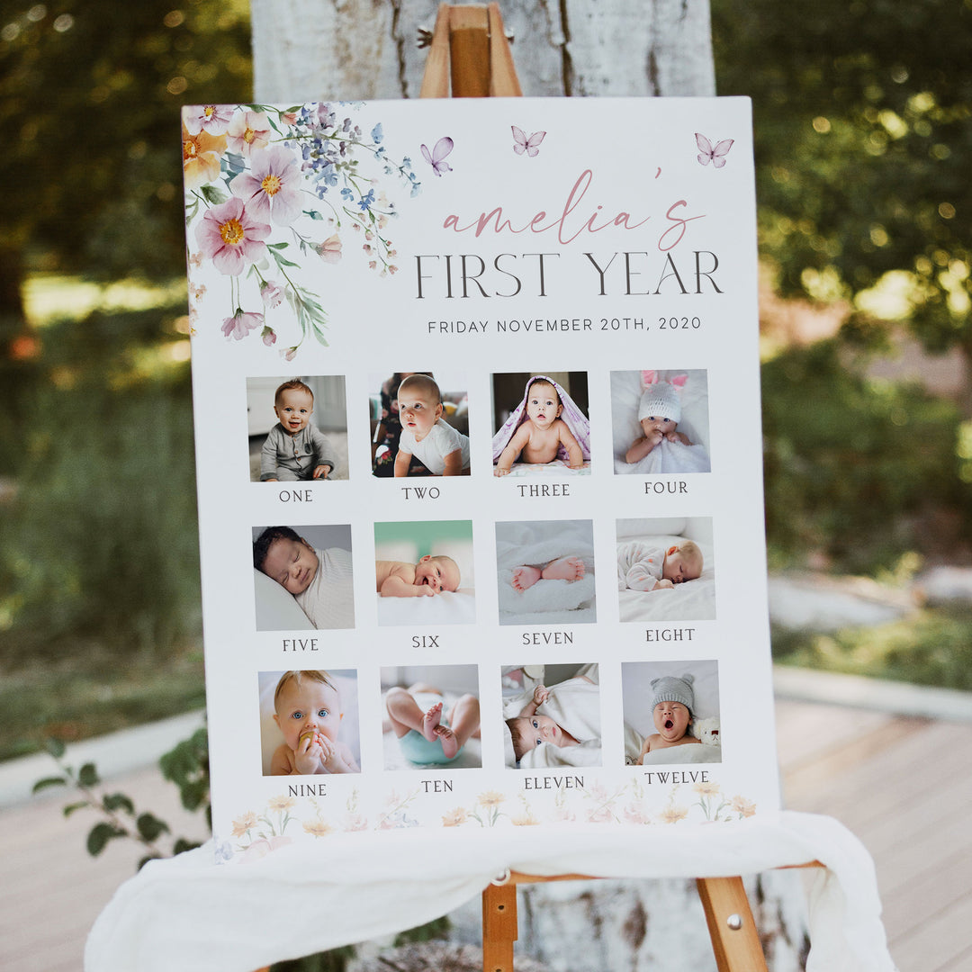 A Little Wildflower First Year In Photos