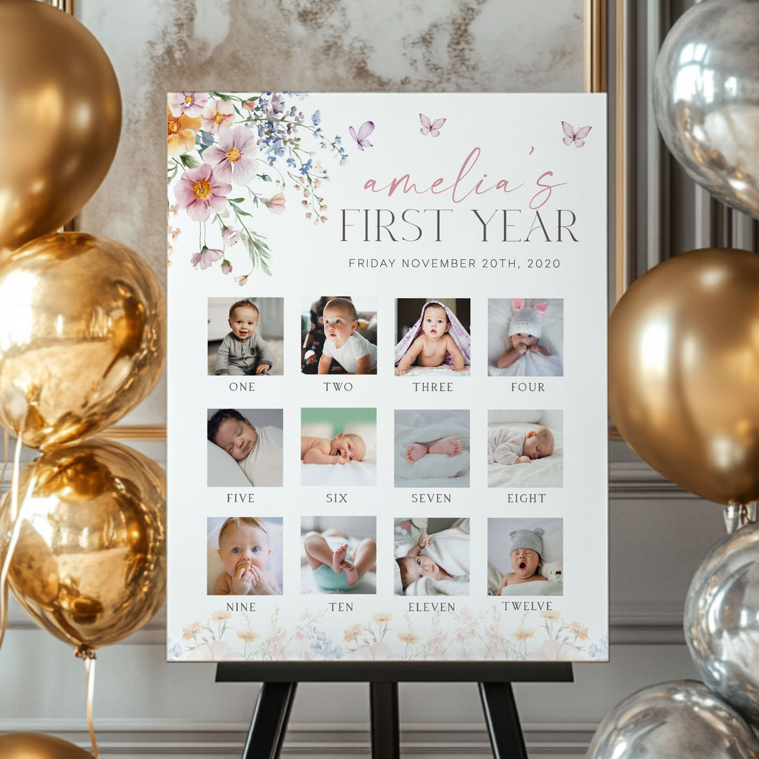 A Little Wildflower First Year In Photos