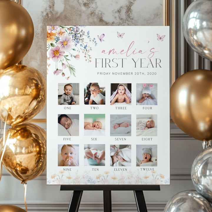 A Little Wildflower First Year In Photos