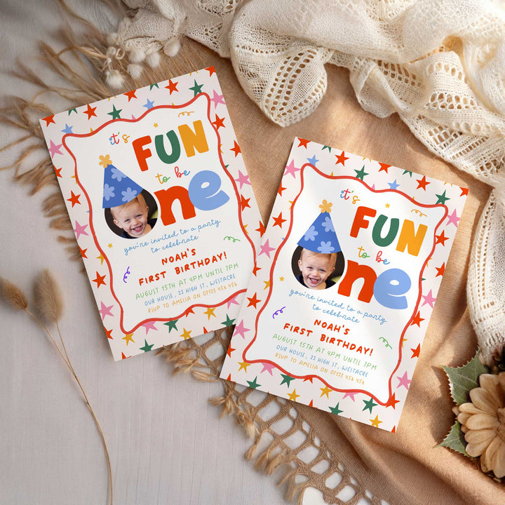 Girls Just Wanna Be One With Stars Birthday Invite
