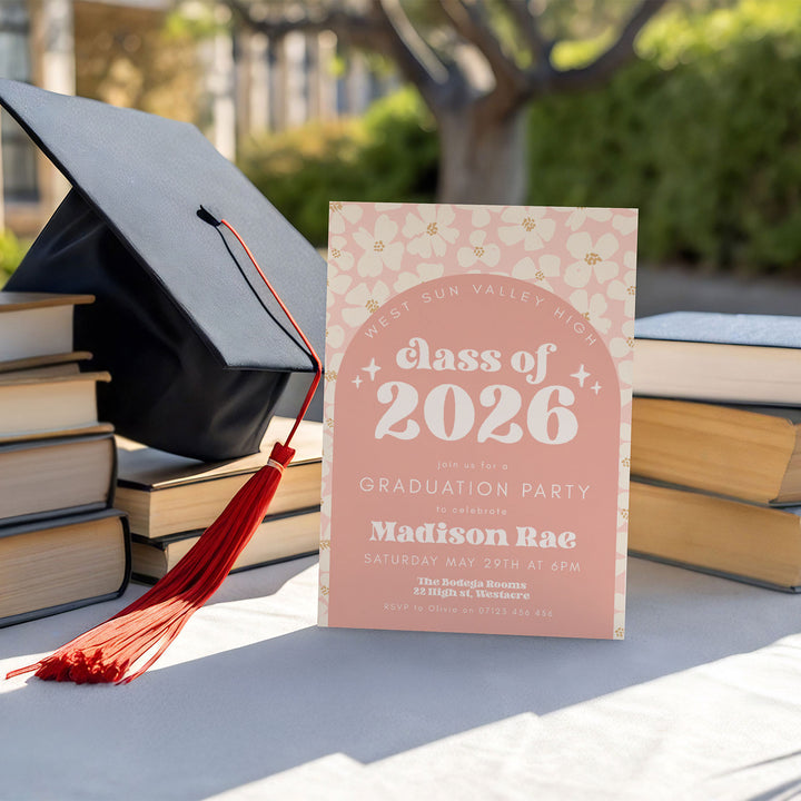 Daisy Graduation Invitation Bundle