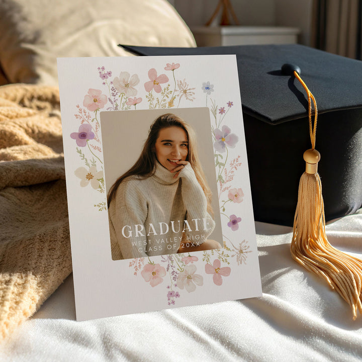 Wildflower Graduation Invitation