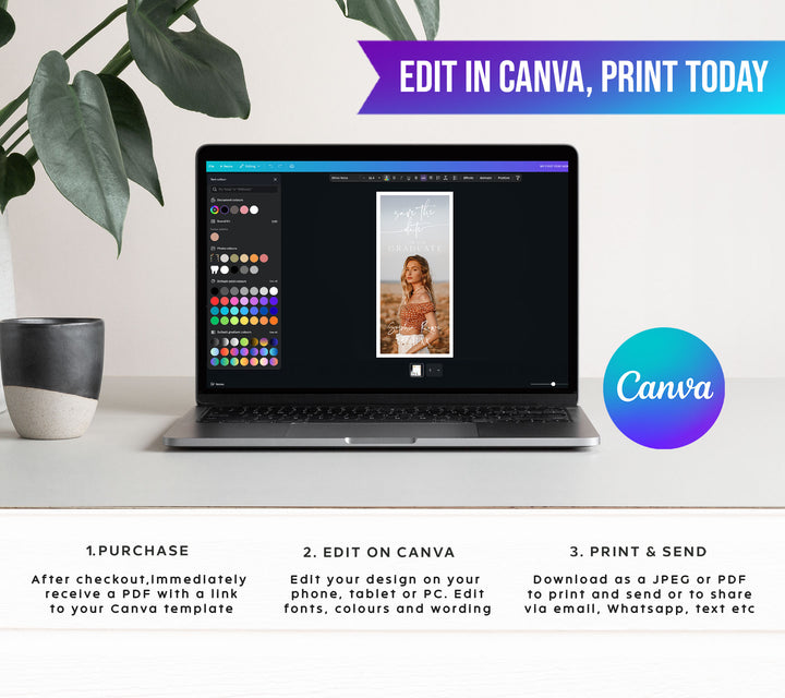 Save The Date Wedding Template