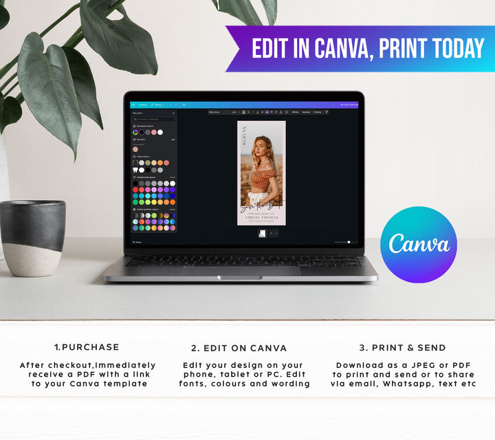 Save The Date Graduation With Pink Background