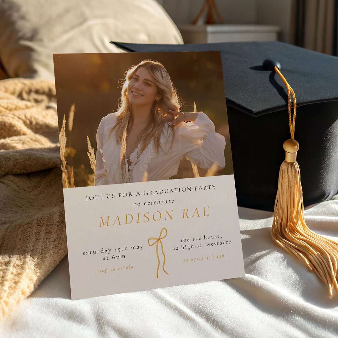 Film Strip Graduation Invitation Bundle