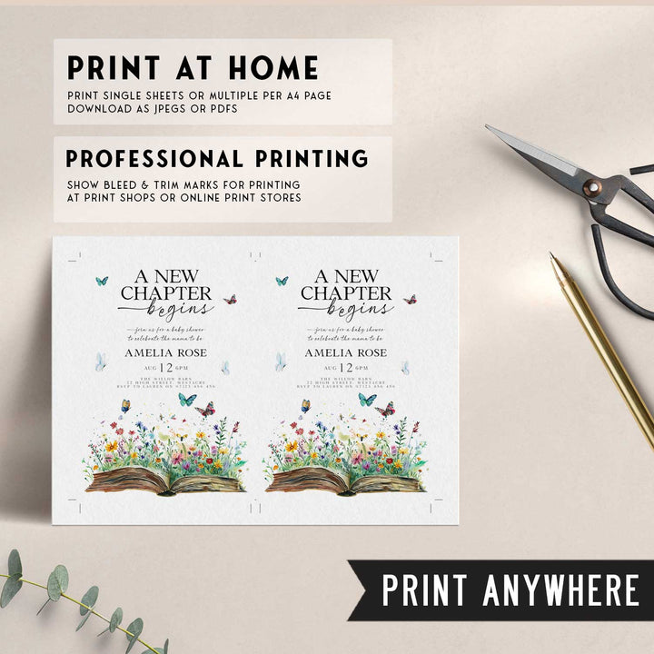 A New Chapter Begins Invitation