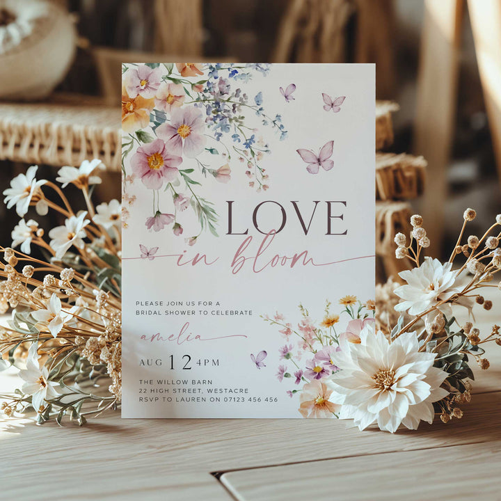 Love In Bloom Invitation