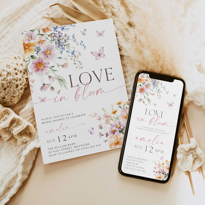 Love In Bloom Invitation