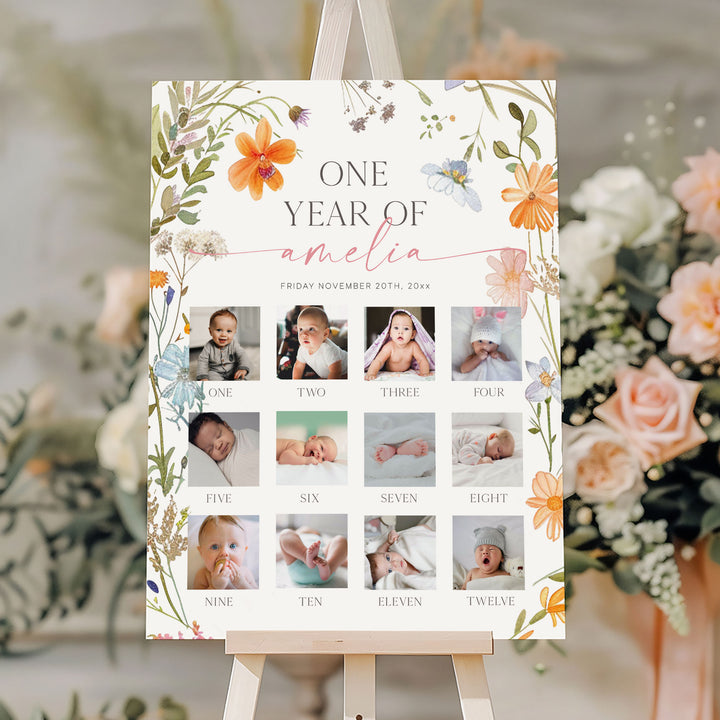 One Little Wildflower First Year In Photos