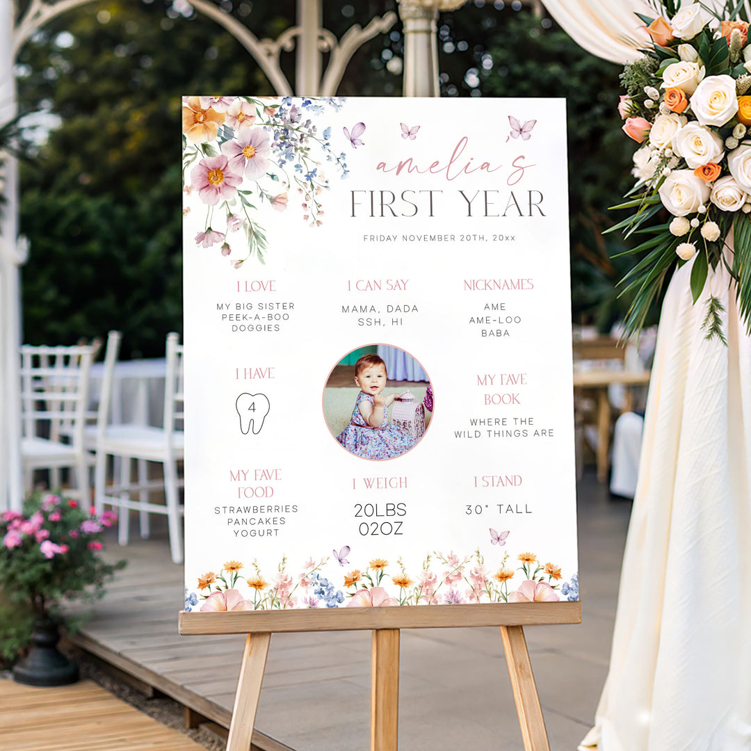 One Little Wildflower First Year Stats With Photo