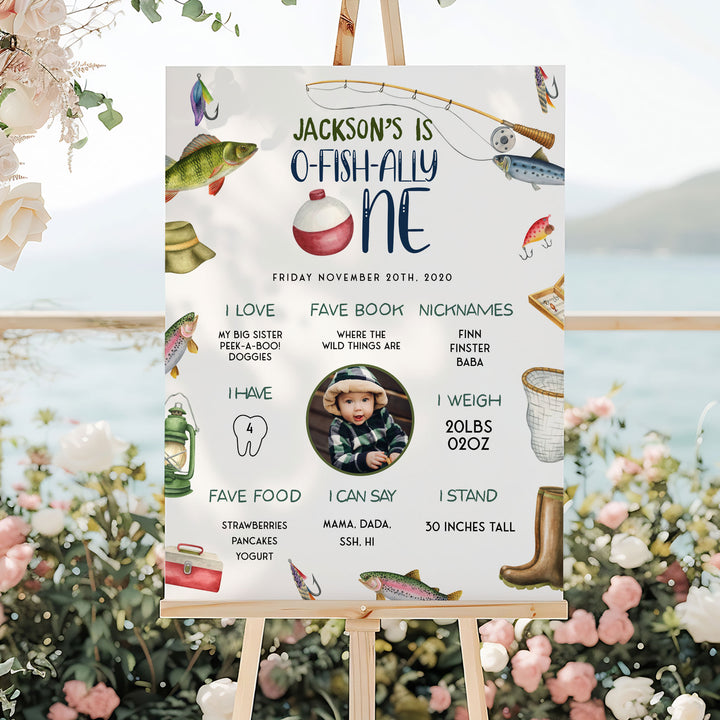 O-Fish-Ally One First Year Stats With Photo Milestone