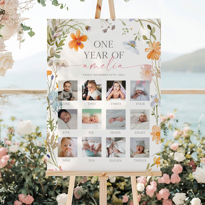 One Little Wildflower First Year In Photos