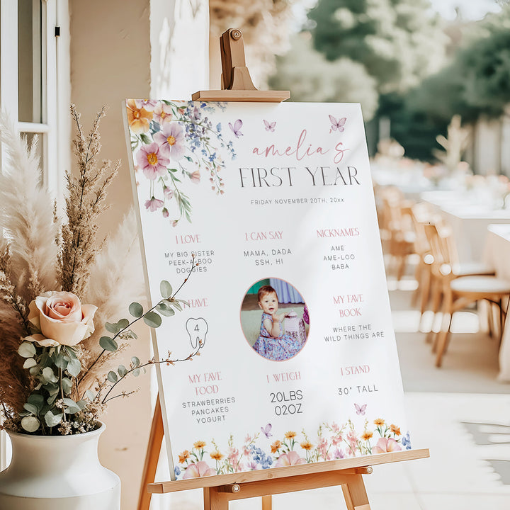 One Little Wildflower First Year Stats With Photo