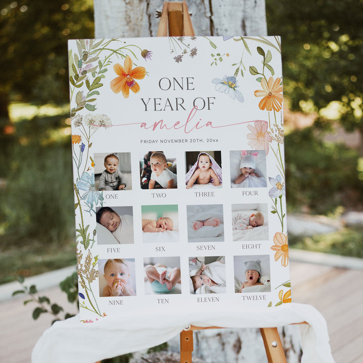 One Little Wildflower First Year In Photos