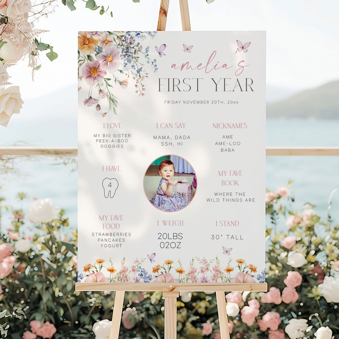 One Little Wildflower First Year Stats With Photo