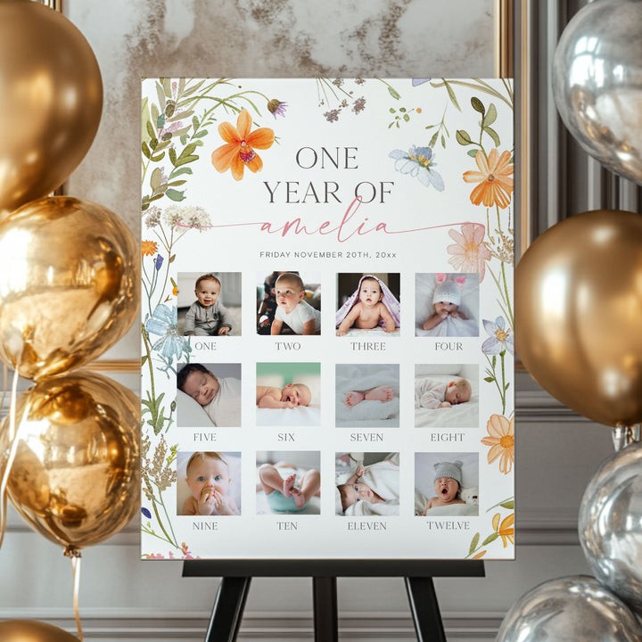 One Little Wildflower First Year In Photos