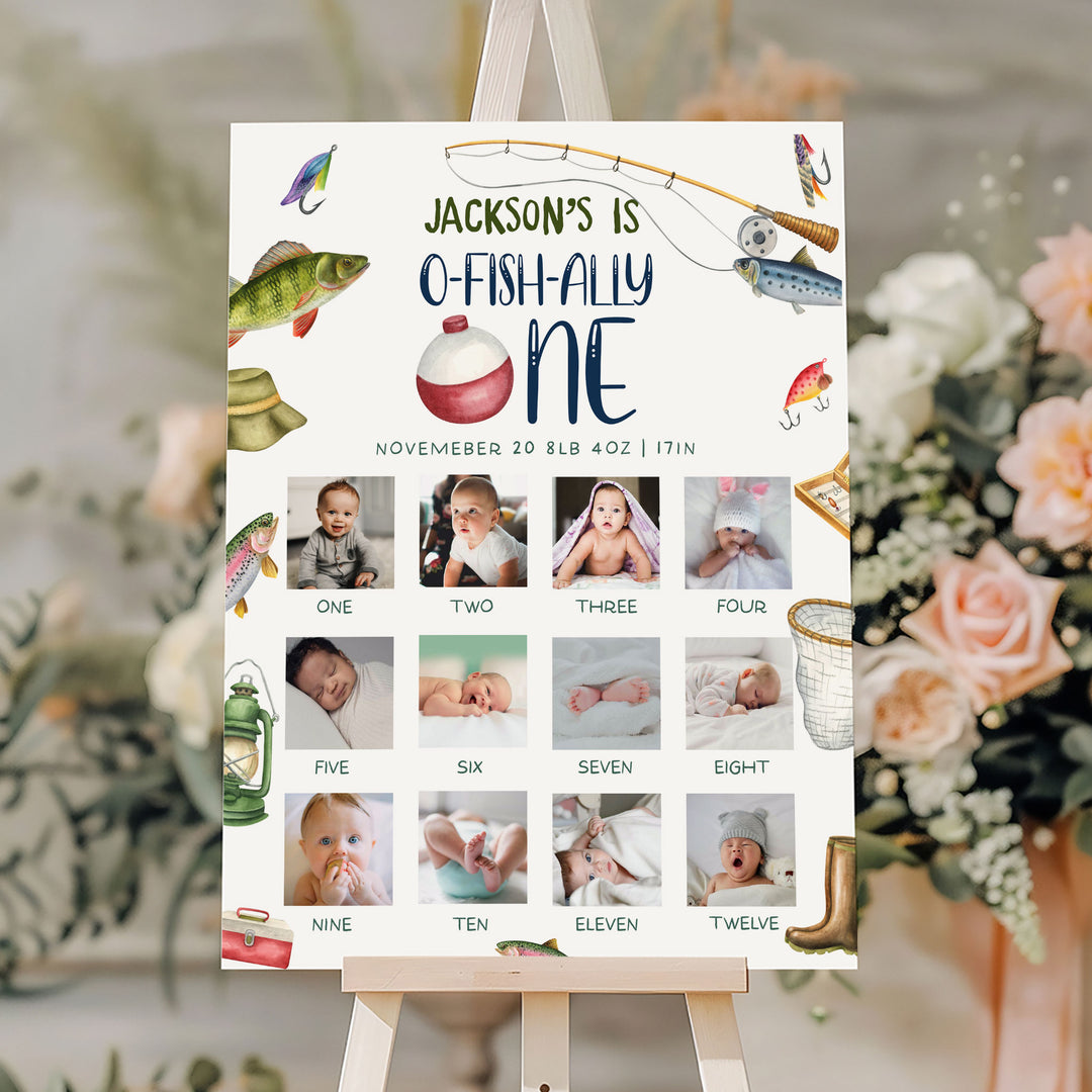 O Fish Ally One My First Year Photos Milestone