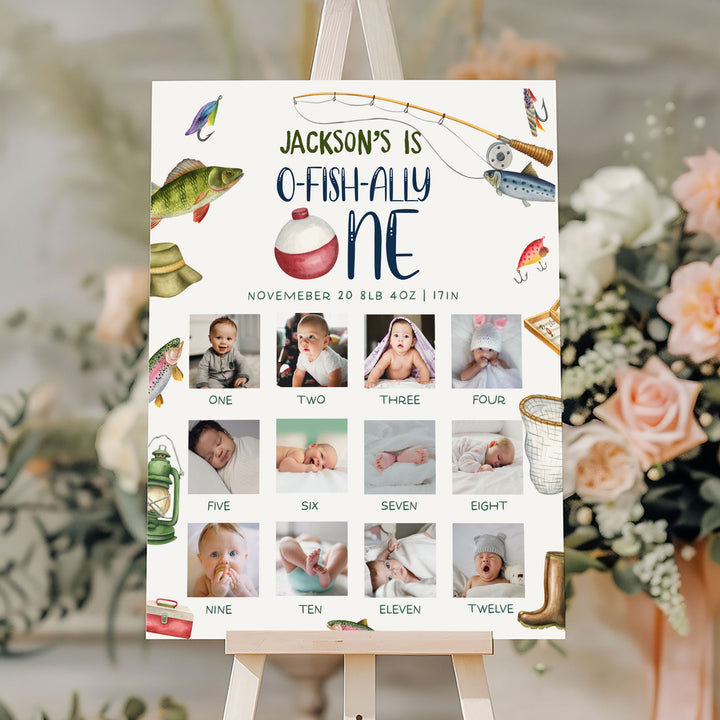 O Fish Ally One My First Year Photos Milestone