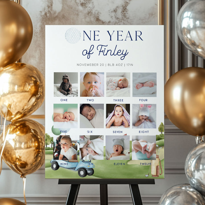 Hole In One First Birthday Photos