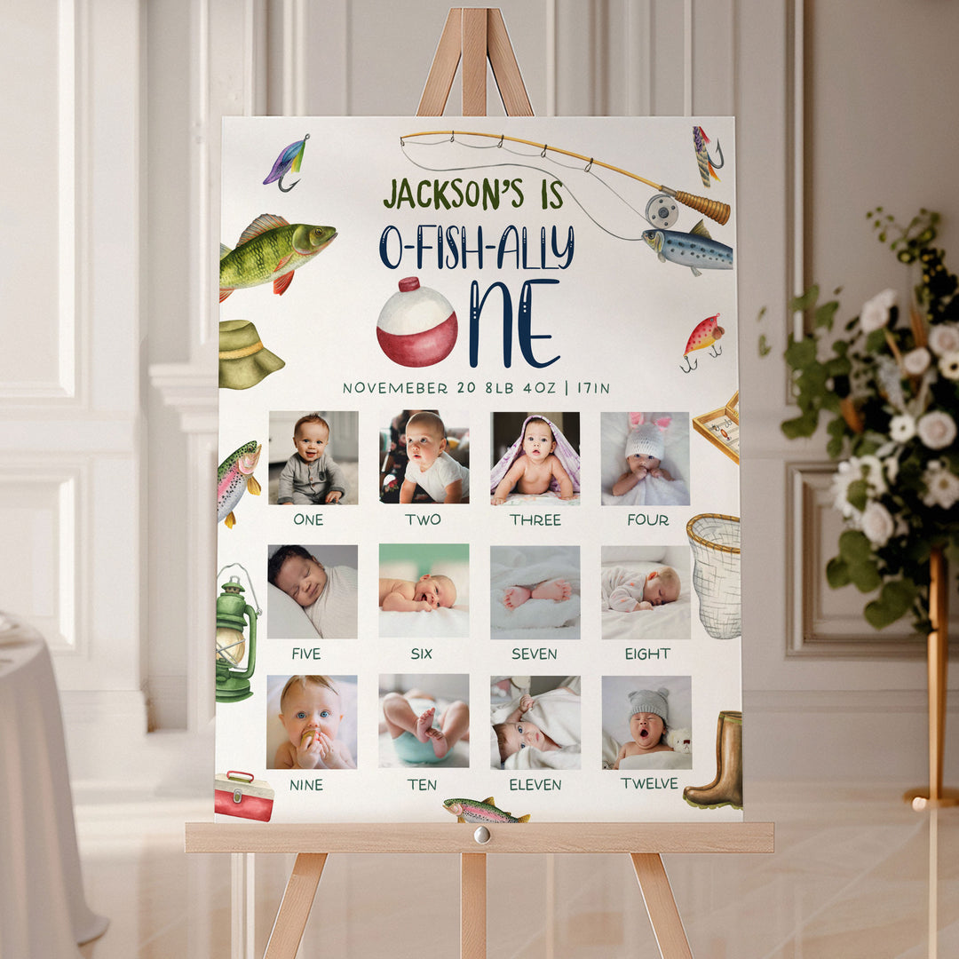 O Fish Ally One My First Year Photos Milestone