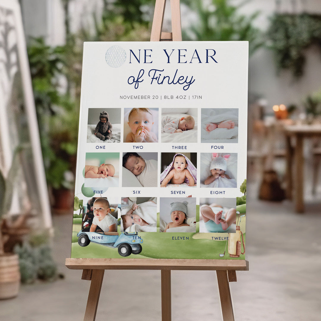 Hole In One First Birthday Photos