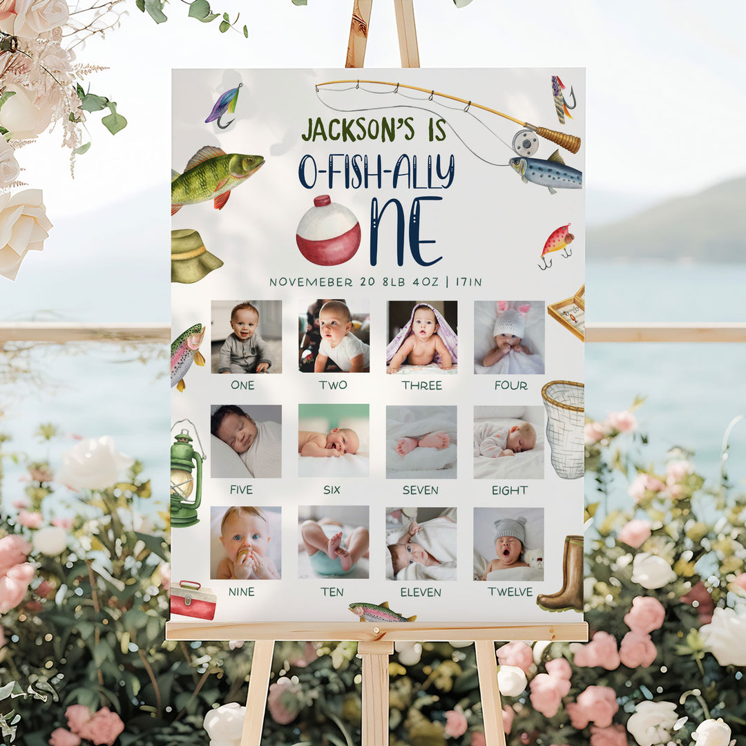 O Fish Ally One My First Year Photos Milestone