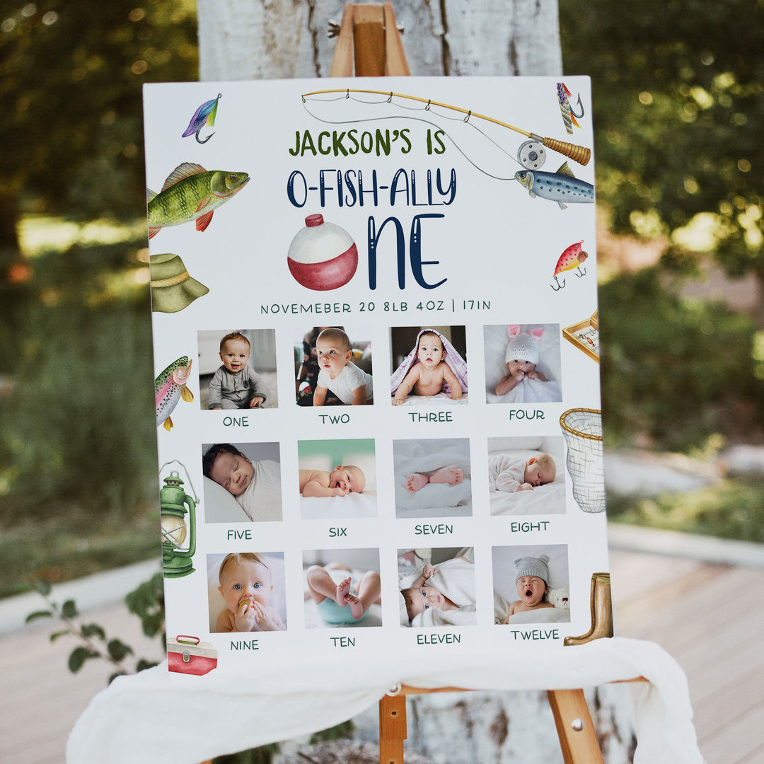 O Fish Ally One My First Year Photos Milestone