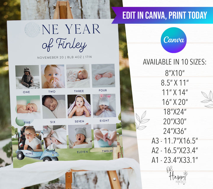 Hole In One First Birthday Photos