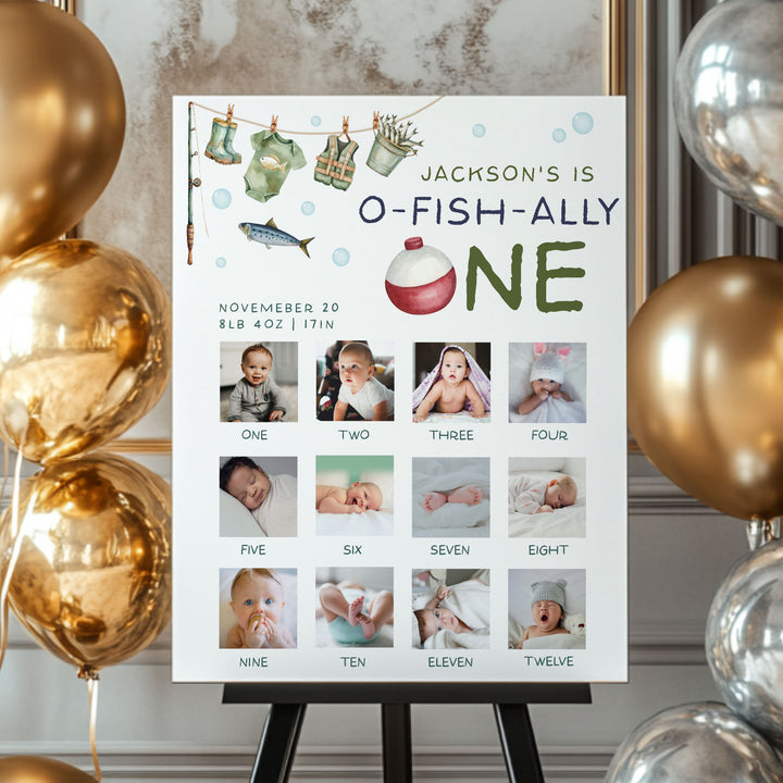 O-Fish-Ally One First Year Photos Milestone