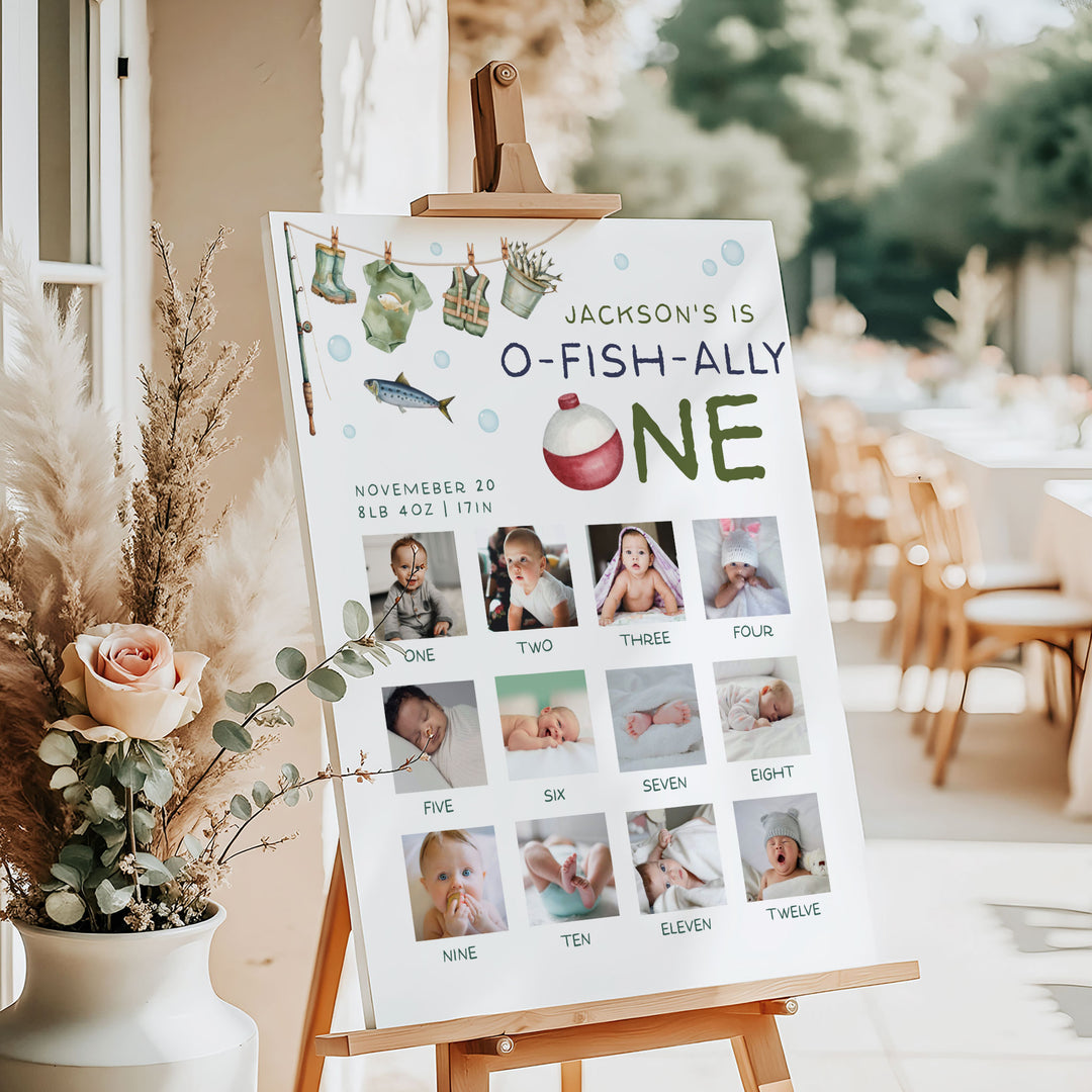 O-Fish-Ally One First Year Photos Milestone