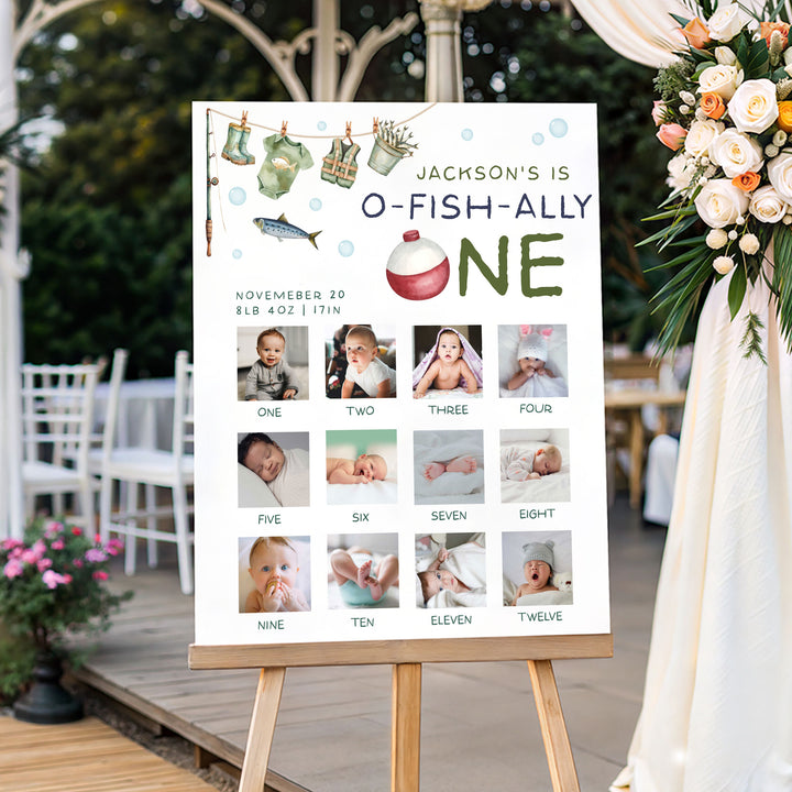 O-Fish-Ally One First Year Photos Milestone