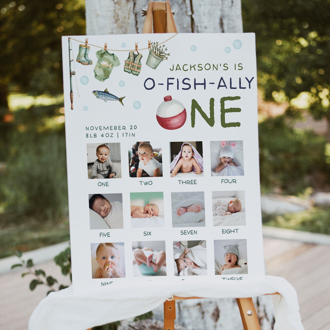 O-Fish-Ally One First Year Photos Milestone