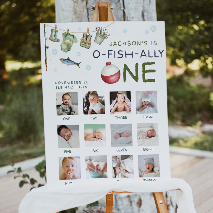 O-Fish-Ally One First Year Photos Milestone