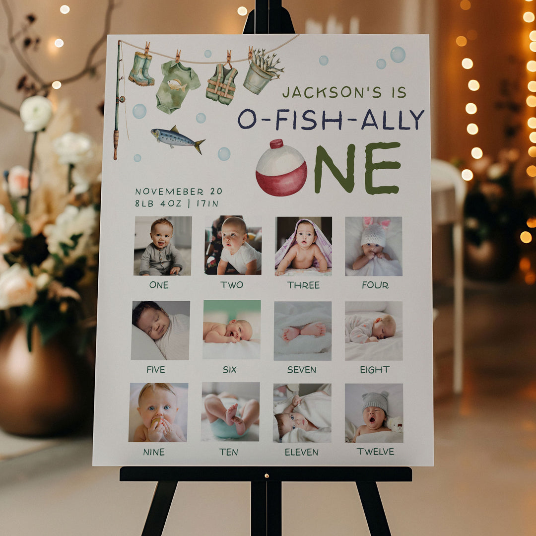 O-Fish-Ally One First Year Photos Milestone