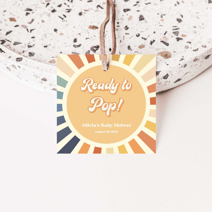 here comes the son baby shower party bundle. Fully editable and includes items such as invitations, welcome signs, thank you tags, guess the baby birthday game, 60 baby shower games, and more. All are fully editable