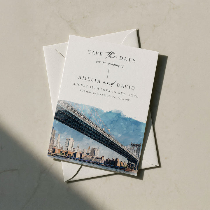 New York Destination Save The Date