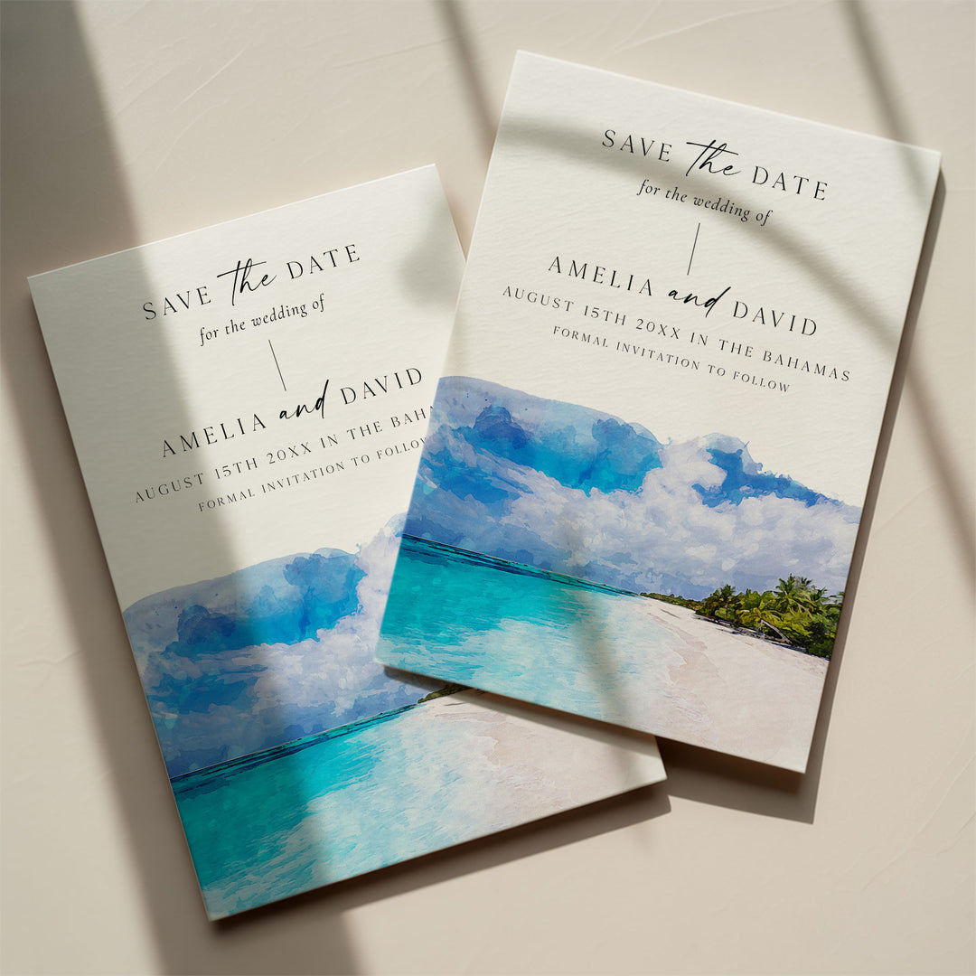 The Bahamas Destination Save The Date