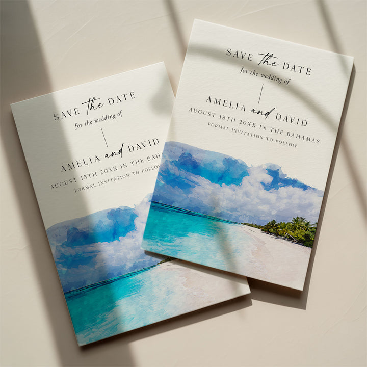 The Bahamas Destination Save The Date