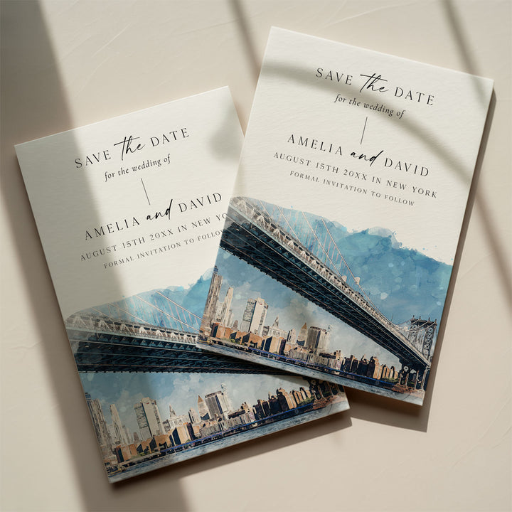 New York Destination Save The Date