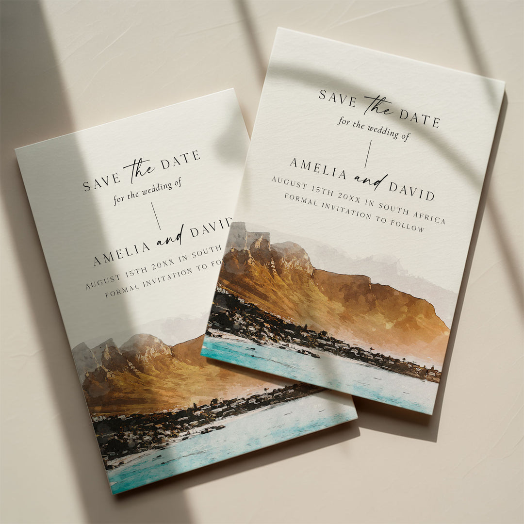 South Africa Coastal Destination Save The Date