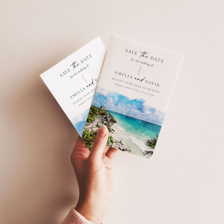 Tulum Destination Save The Date