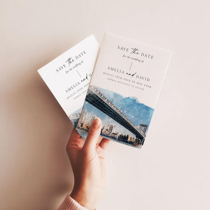 New York Destination Save The Date