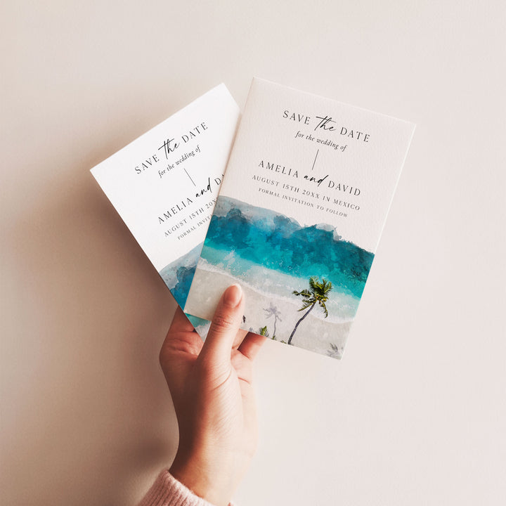 Mexico Destination Save The Date