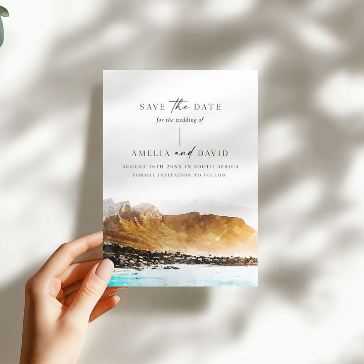 South Africa Coastal Destination Save The Date