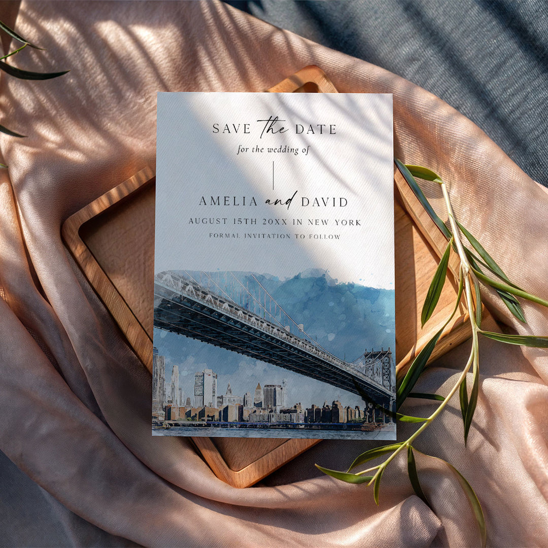 New York Destination Save The Date