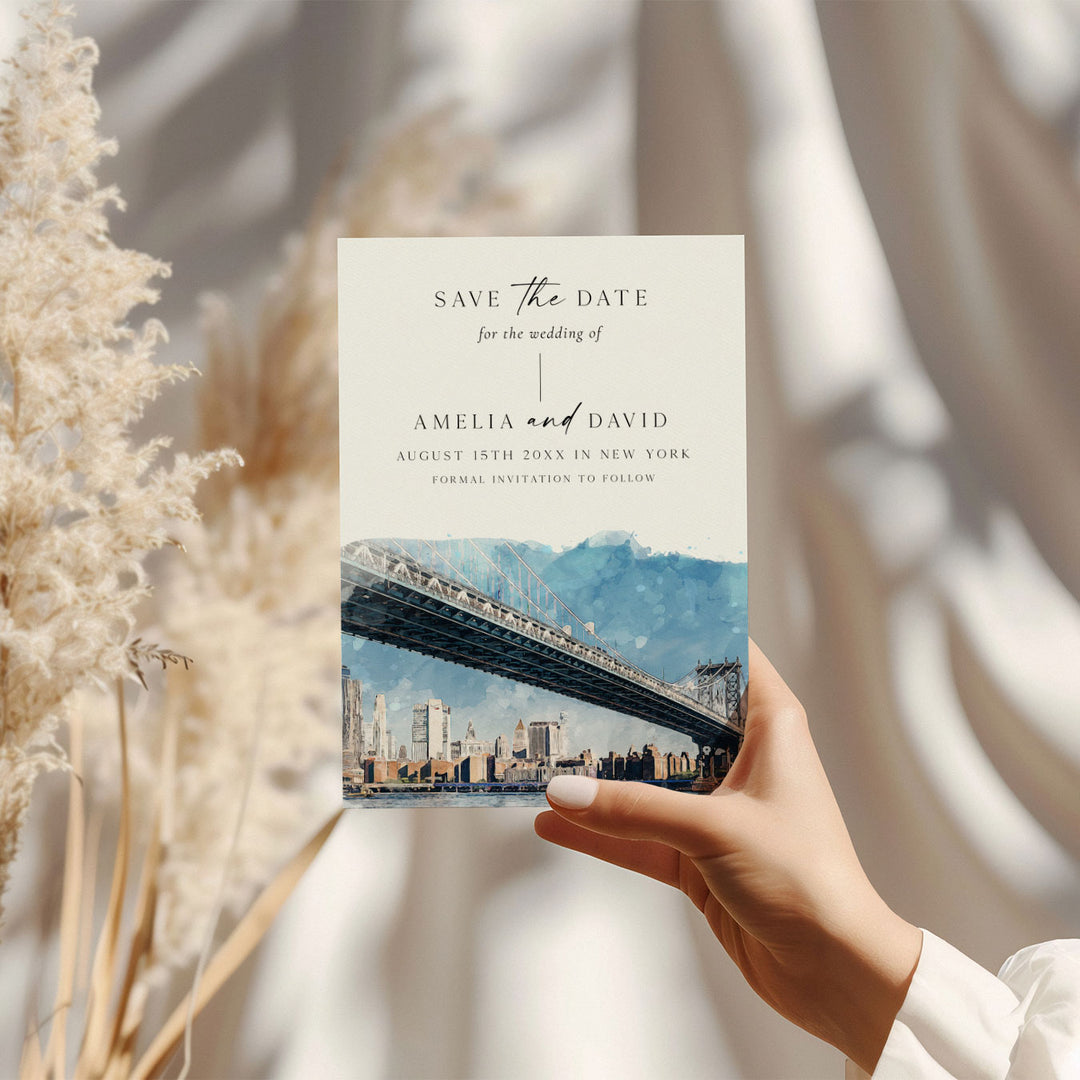 New York Destination Save The Date
