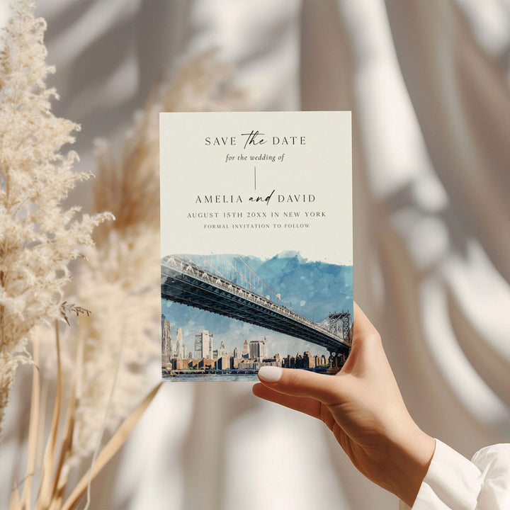 New York Destination Save The Date