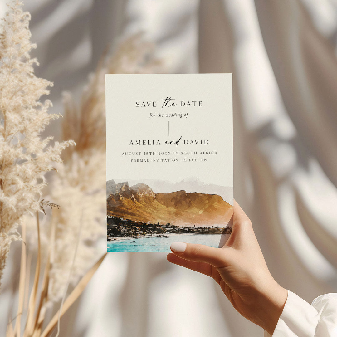 South Africa Coastal Destination Save The Date